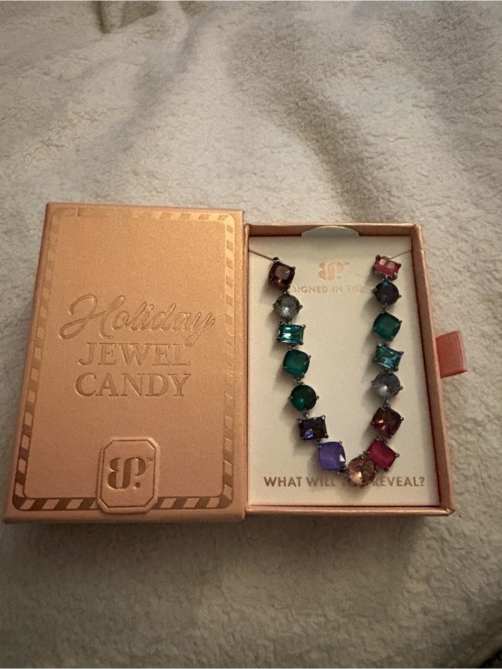 Holiday Jewel Candy Multicolor Gemstone bracelet